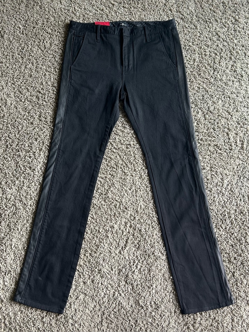 7 FOR ALL MANKIND Cut Out Jeans Mens 33x33 Collectors Limited Edition 144/777
